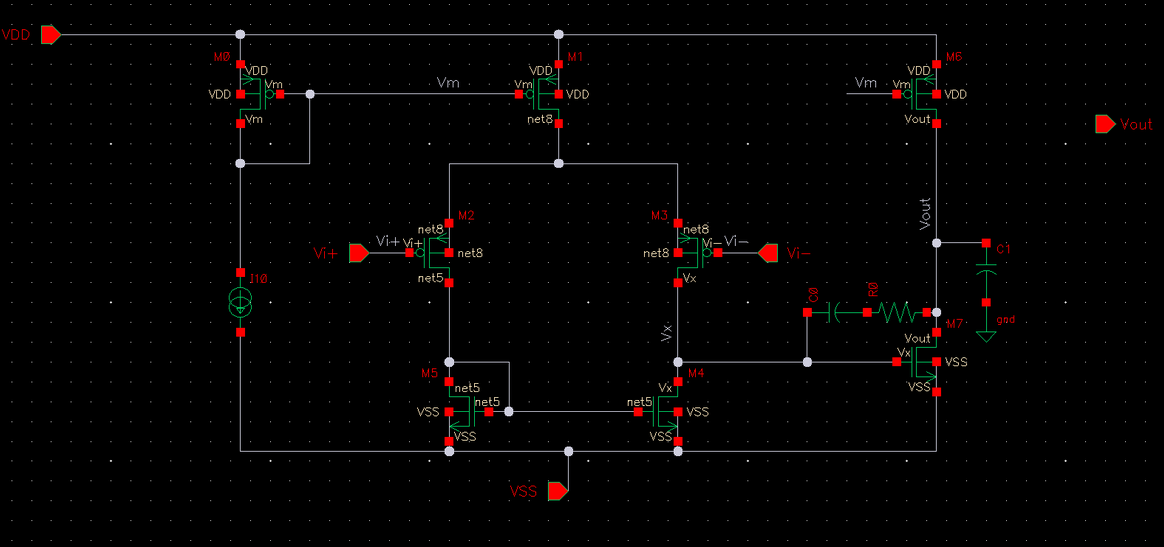 Replica-bias op-amps